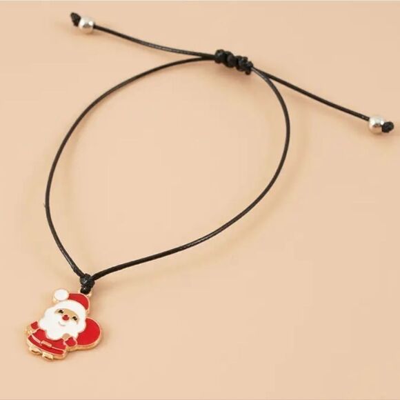 Free With $30 Order - Gifts & Stocking Stuffers Santa Adjustable Twine Bracelet - Picture 5 of 9